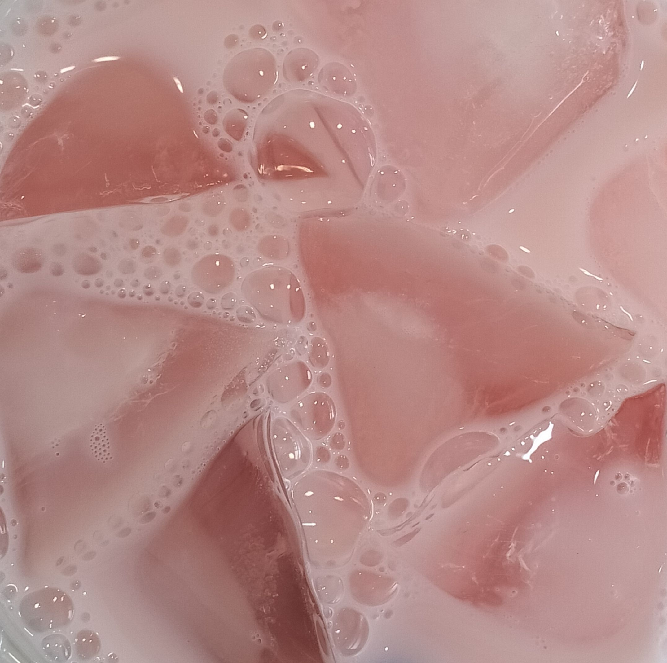 Strawberry Milk Tea at Teaxpresso Cafe